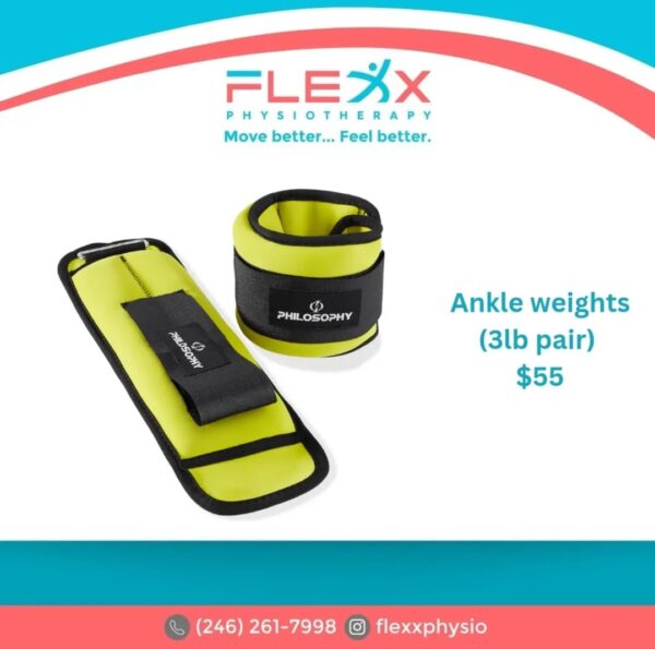 Ankle weights (3lb pair)